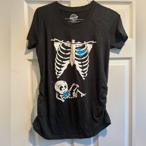 Maternity Skeleton Shirt